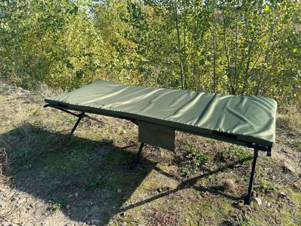 Розкладачка НАТО 206x72 з матрацом 200x70 та чохлом олива