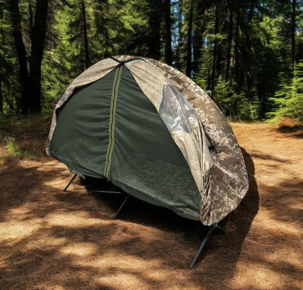 Намет-дощовик для розкладачки з антимоскітною сіткою