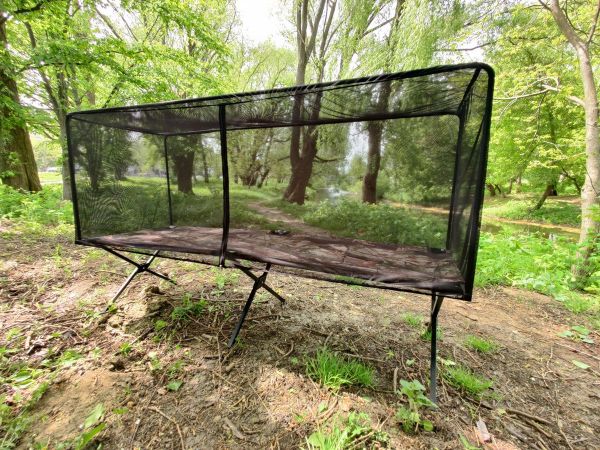 Комплект військовий XL 206x72 захисна (москітна) сітка з стальним каркасом та ліжком
