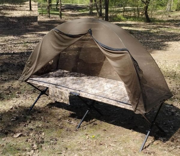 Розкладачка XL 206х72 см НАТО + антимоскітна сітка БЕЗ дощовика