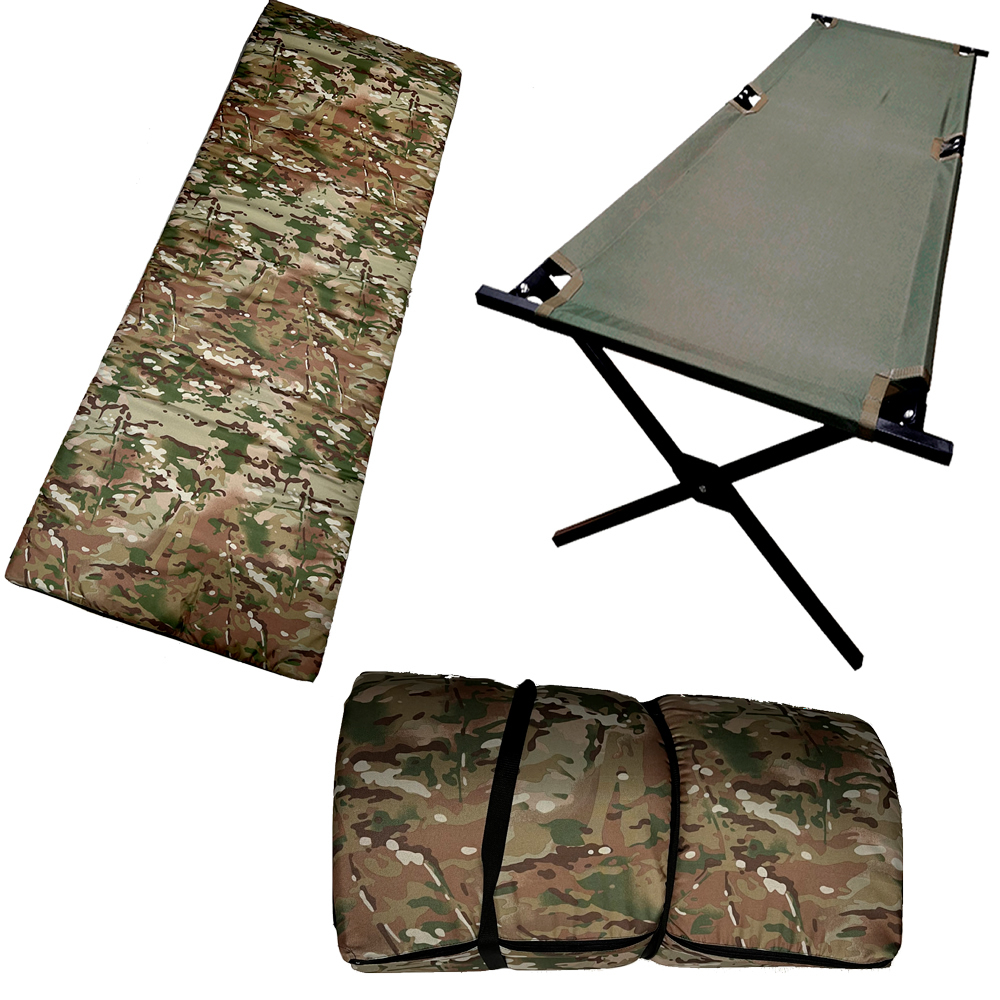 армійська розкладачка, Aforce раскладушка, посилена військова розкладачка, польове ліжко, тактичне розкладне ліжко, розкладачка 206×72
